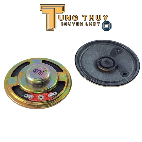 Loa Mini 8Ohm 1W Siêu Mỏng – Loa Tròn Nhẹ Cho Đồ Chơi, Radio, Mạch Điện Tử DIY