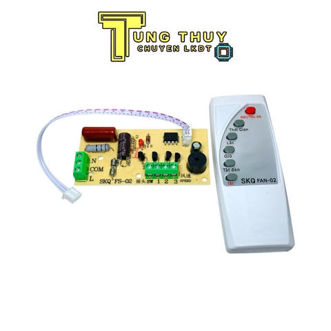 Bộ Mạch Điều Khiển Từ Xa Dành Cho Quạt Cây , Quạt Bàn , Quạt Treo Tường Các Loại Mạch Quạt Loại Tốt
