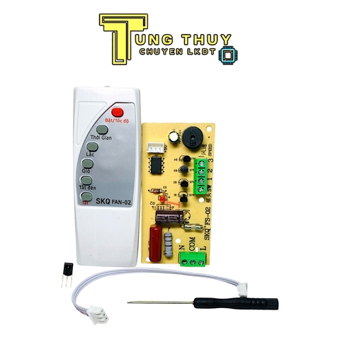 Bộ Mạch Điều Khiển Từ Xa Dành Cho Quạt Cây , Quạt Bàn , Quạt Treo Tường Các Loại Mạch Quạt Loại Tốt