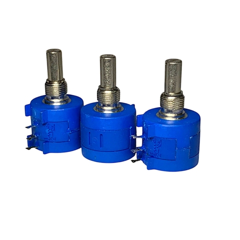 Chiết Áp Xoay 10 Vòng Mexico Màu Xanh | Trở 1K 2K 5K 10K | Chất Lượng Tốt