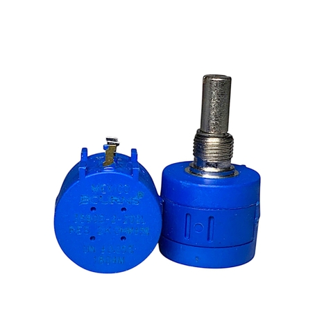 Chiết Áp Xoay 10 Vòng Mexico Màu Xanh | Trở 1K 2K 5K 10K | Chất Lượng Tốt