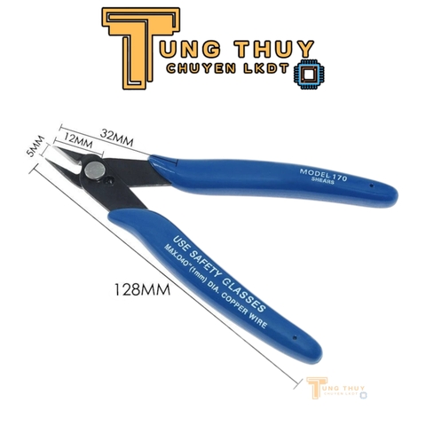 Kìm Cắt Chân Linh Kiện PLATO-170