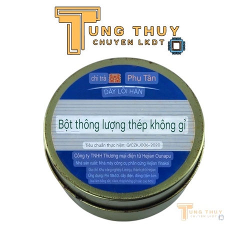 Mỡ trợ hàn cell pin Fuxin hỗ trợ hàn mạch siêu bám dính, hộp nhôm 100g