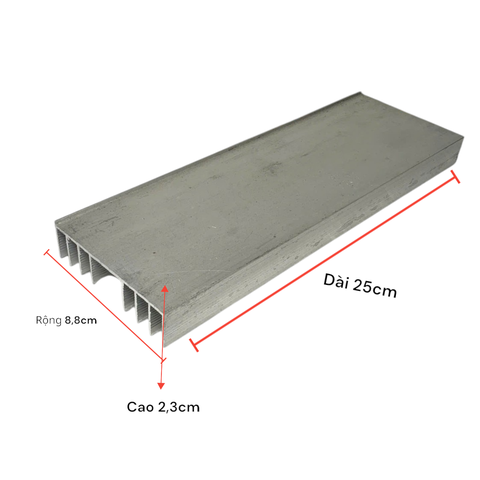 Nhôm Tản Nhiệt 8 Cánh Kích Thước 20cm , 25cm , 30cm , 40cm