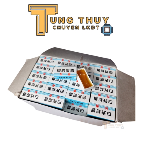 Nhựa Thông Mini , Nhựa Thông Hàn Hộp Nhỏ Kích Thước 2.5x5mm 12g Loại Tốt ( 1 Hộp )