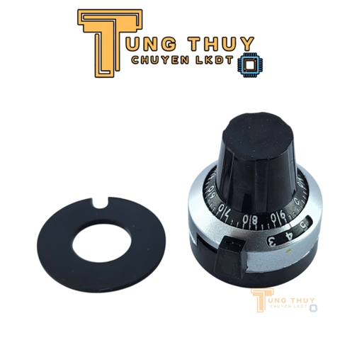 Núm Vặn Biến Trở Núm Chiết Áp WXD3 Chia Số Kèm Lục Giác