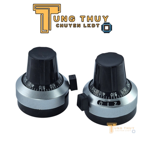 Núm Vặn Biến Trở Núm Chiết Áp WXD3 Chia Số Kèm Lục Giác