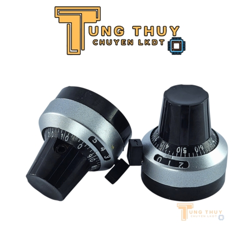 Núm Vặn Biến Trở Núm Chiết Áp WXD3 Chia Số Kèm Lục Giác