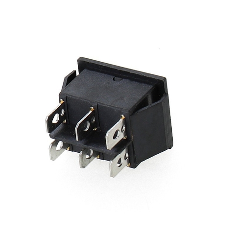 Công Tắc Nhấn Nhả ( Tự Động Hồi ) KCD4 15A - 250v 6 Chân 3 Chế Độ Đảo Chiều