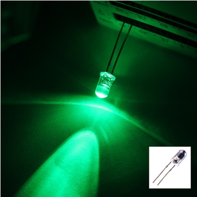 Gói 50 Con Led Đục, Siêu Sáng Phi 5 và Phi 3 , 3mm và 5mm Màu đỏ, Xanh Lá, Xanh Dương, Vàng, Trắng