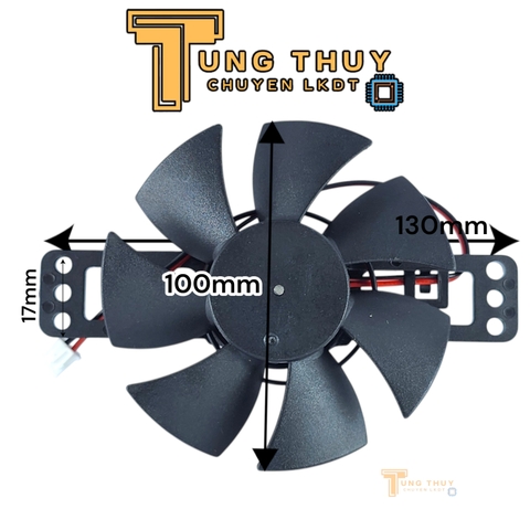 Quạt Tản Nhiệt Bếp Từ 18VDC Sải Cánh 10cm