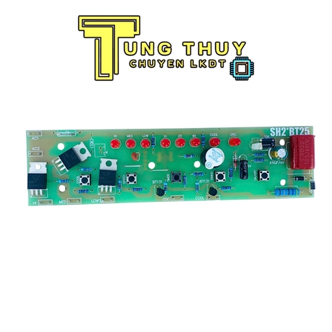 Mạch Quạt Hơi Nước SunHouse SHD7746 Có Tay Điều Khiển Đi Kèm Mạch Thay Thế