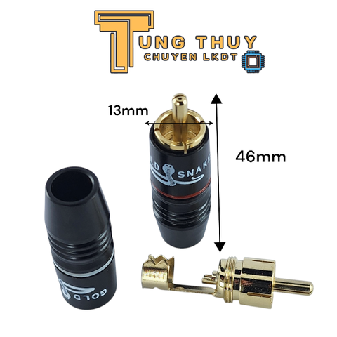 Jack AV Đen Hoa Sen Hàn Dây GOLD SNACK Loại Tốt