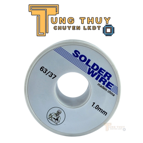 Thiếc Hàn  100G Sợi 1mm Thành Phần 63/37 SOLDER WIRE