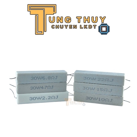 Điện Trở sứ 30W Các Giá Trị