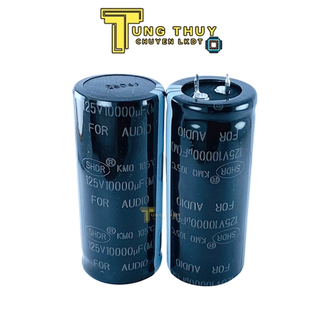 Tụ Lọc Nguồn Amly 10000uF 125v kích thước 30mm x 70mm Loại Tốt
