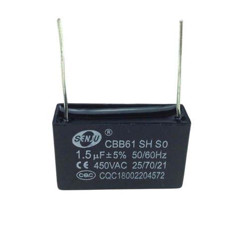 Tụ Quạt Chân Kim 450V 1uF-5uF – Linh Kiện Thay Thế Quạt Điện, Dễ Lắp, Chạy Ổn Định