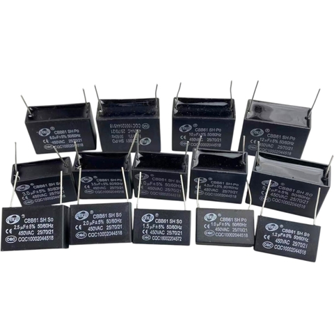 Tụ Quạt Chân Kim 450V 1uF-5uF – Linh Kiện Thay Thế Quạt Điện, Dễ Lắp, Chạy Ổn Định