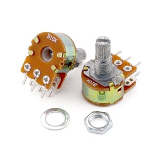 Chiết Áp Đôi, Kép 6 Chân 2 Hàng WH148 cán 15mm