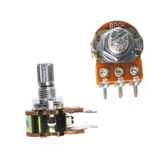 Chiết Áp Đôi, Kép 6 Chân 2 Hàng WH148 cán 15mm