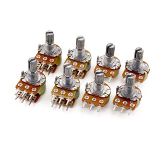 Chiết áp đơn WH148 cán dài 15mm Các Chỉ Số 1K 2K 5K 10K 20K 50K 100K 250K 500K 1M