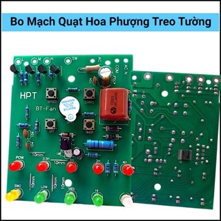 Mạch Quạt Hoa Phượng Treo Tường Chất Lượng Tốt