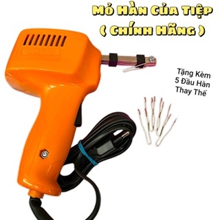 Mỏ Hàn Tiệp 100w 220v Tặng Kèm 5 Mũi Mỏ Hàn Hợp Kim Hàng Chính Hãng 100%