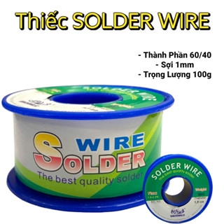 Thiếc Hàn SOLDER WIRE 100G Chất Lượng Cao Thành Phần 60/40 Sợi 1mm