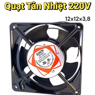 Quạt Tản Nhiệt 220v SUNON Kích Thước 8cm x 8cm và  9cm x 9cm và 12 cm x 12cm Sunon