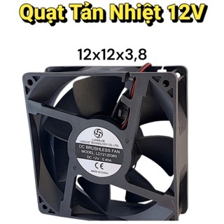 Quạt Tản Nhiệt 12V và 24V Kích Thước12cm x 12cm Loại Tốt