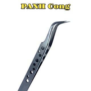 Nhíp Gắp Linh Kiện Điện Tử INOX Chống Rỉ – Đầu Nhọn Màu Trắng – Dạng Cong/Thẳng – TWEEZERS