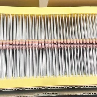 Điện Trở 1/4W Dây Đài Loan Chân Bằng Đồng Nhiều Giá Trị Từ 1Ω Đến 2M 5%