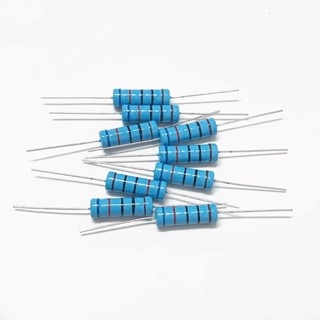 Điện Trở 3W Xanh 5 Vạch Màu Sai Số 1% Các Chỉ Số Từ 0Ω1 - 1M