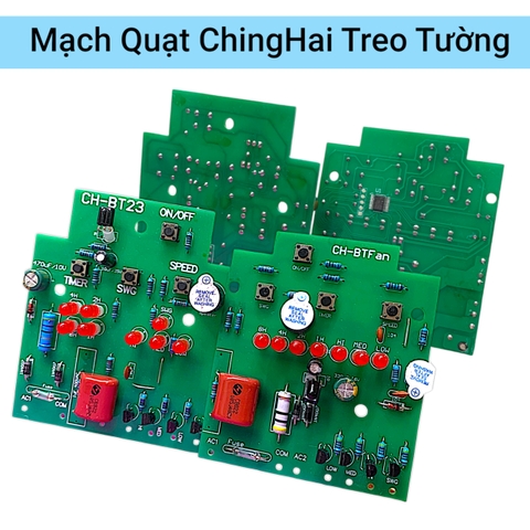 Mạch Quạt ChingHai Treo Tường 1 Hàng Đèn và 2 Hàng Đèn Chất Lượng Tốt