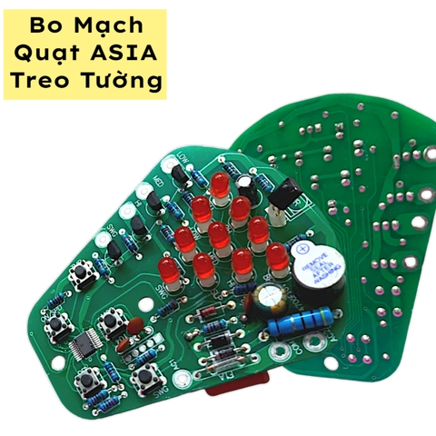 Bo Mạch Quạt Asia Treo Tường - Mạch Thay Thế Độ Bền Cao