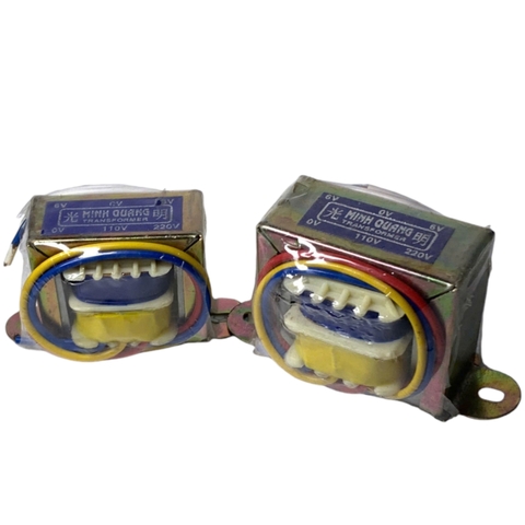Biến Áp Đối Xứng 6V Minh Quang 850mA và 350mA