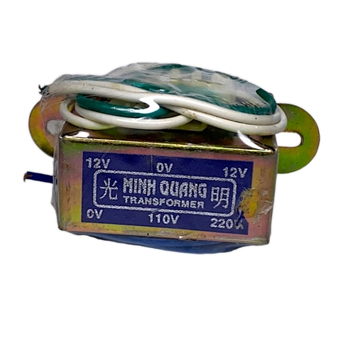 Biến Áp Đối Xứng 12V Minh Quang 850mA và 350mA