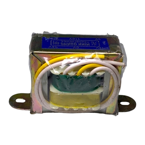 Biến Áp Đối Xứng 15V Minh Quang 850mA và 350mA