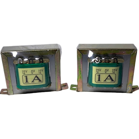 Biến Áp 1A 12v AC vào 220v ra AC 12v 0 12v  Minh Quang