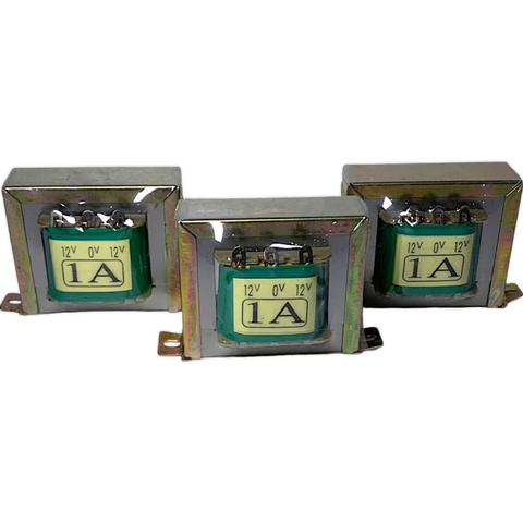 Biến Áp 1A 12v AC vào 220v ra AC 12v 0 12v  Minh Quang