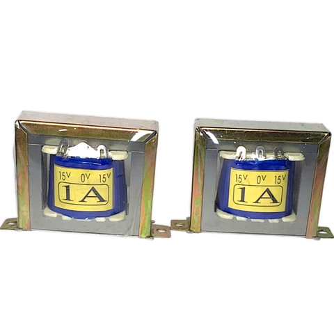 Biến áp 1A 15v AC vào 220v ra AC 15v - 15v - 1A Minh Quang