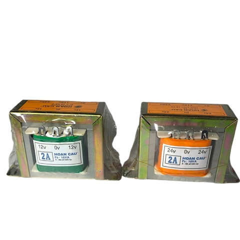 Biến áp 2A Hoàn Cầu Các Loại Volt 12v - 12v , 24v - 24v và 0V 3V 6V 9V 12V 15V 18V 24V Loại Tốt