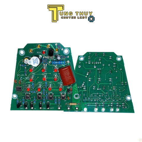 Mạch Quạt Treo Tường SenKo TR1683 - Bo Mạch Thay Thế Mặt Vát