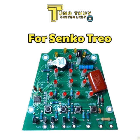 Mạch Quạt Treo Tường SenKo TR1683 - Bo Mạch Thay Thế Mặt Vát