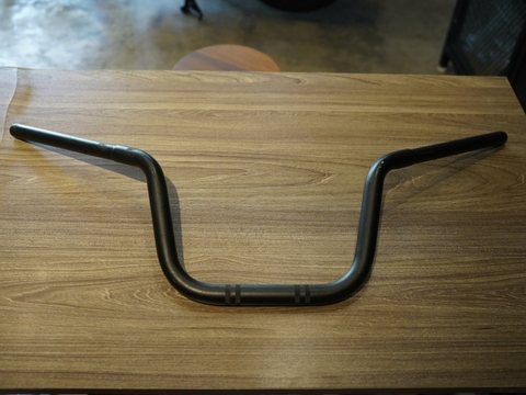 Ghi đông cao đen mờ 25mm - 348