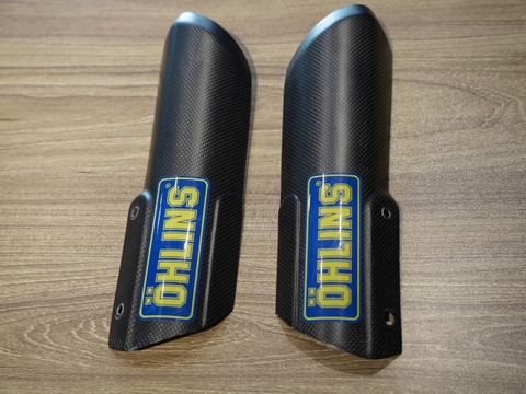 Ốp che phuộc carbon (1 cặp) - 369