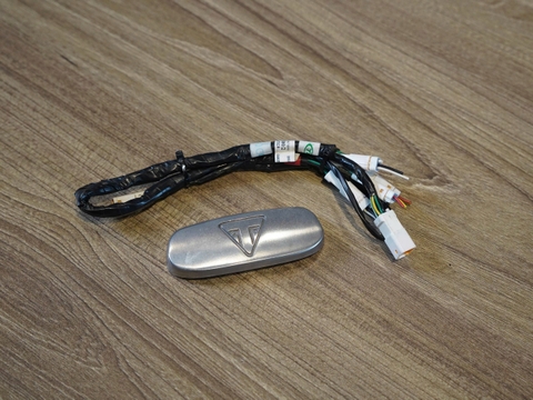 Nắp logo Triumph thay thế đèn hậu cho Triumph Speed Twin 1200 - 436 KG