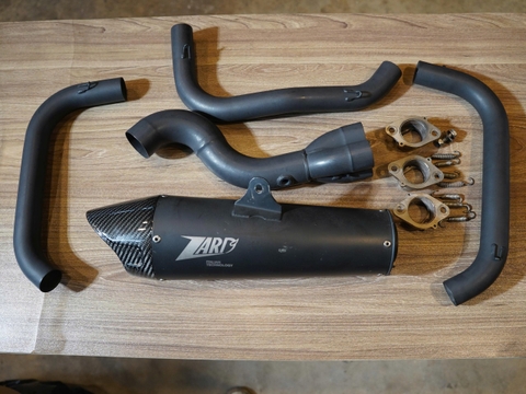 Pô Zard full system Black cho Triumph Trident 660 - 478