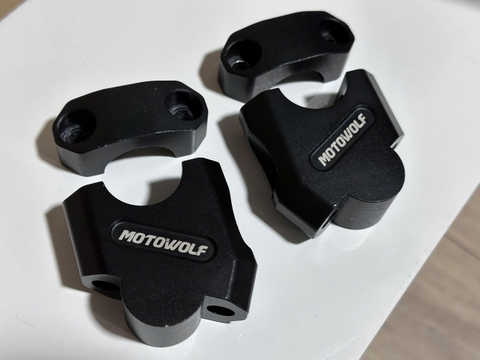 Gù nâng - lùi ghi đông MOTOWOLF 28mm 90%