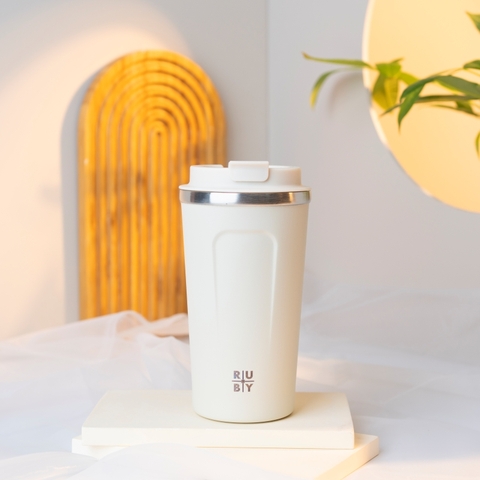 Cốc giữ nhiệt R01510 - Màu trắng